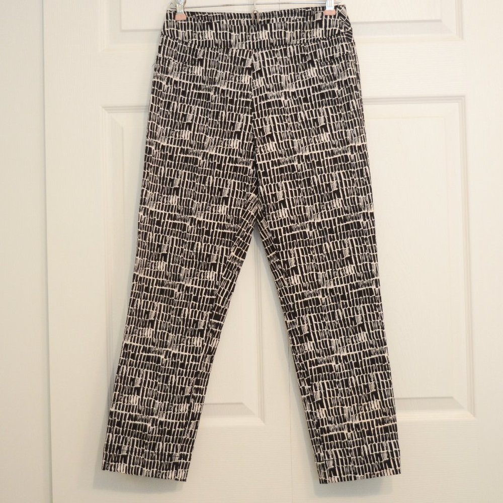 Soft Surroundings contrast ankle length jeggings